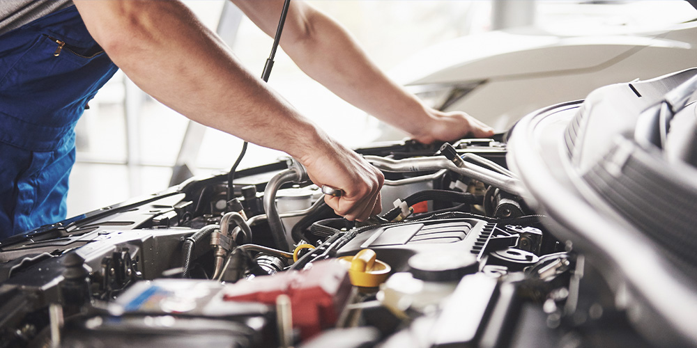 Servicing Vehicle